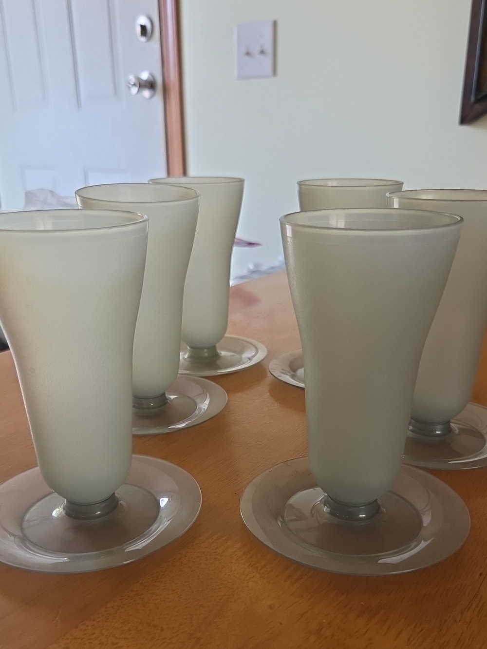 Vintage Tupperware- Set of 6 Parfait Cups